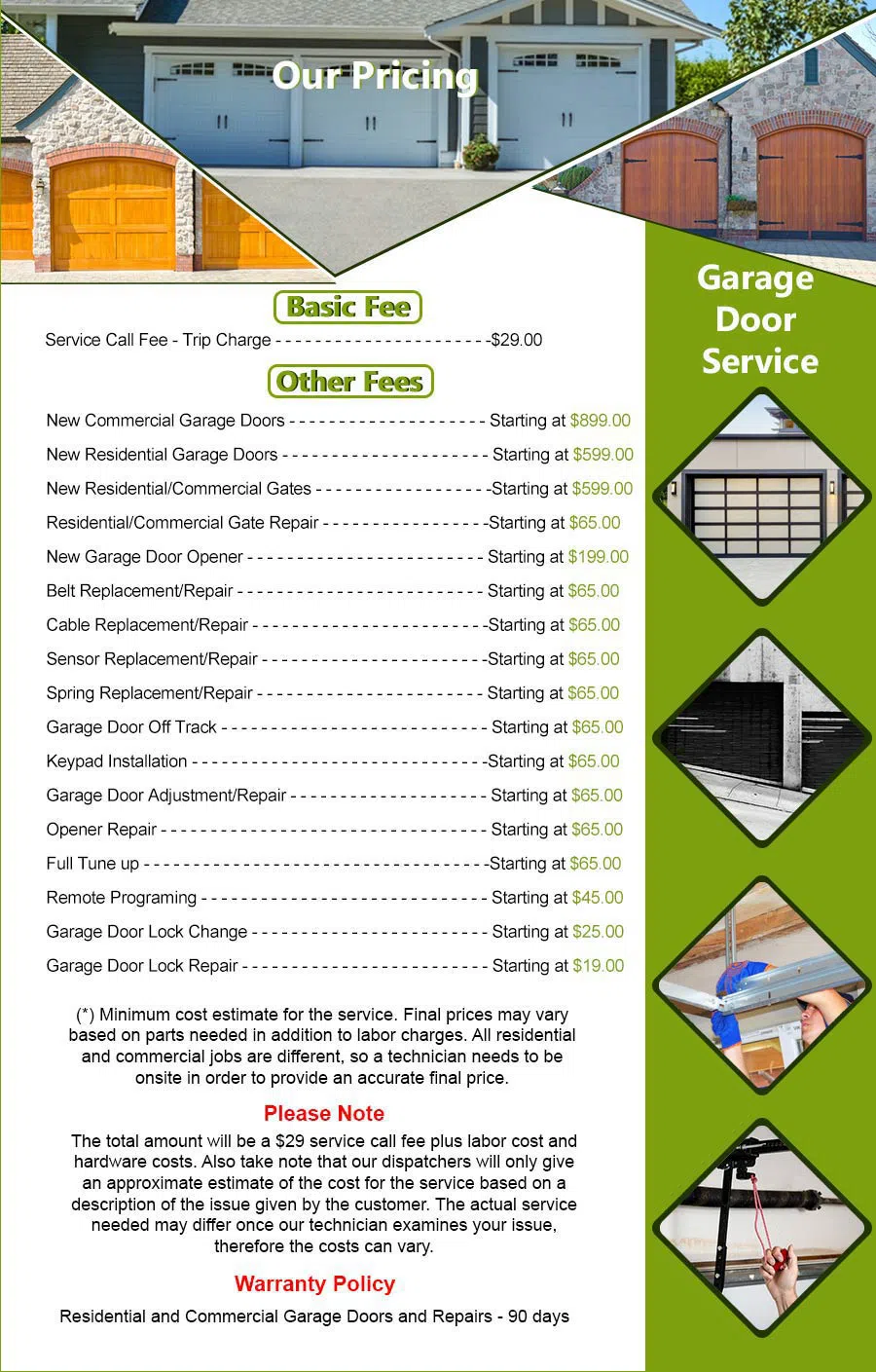 Interstate Garage Door Service Laurel, MD 240-339-5999
